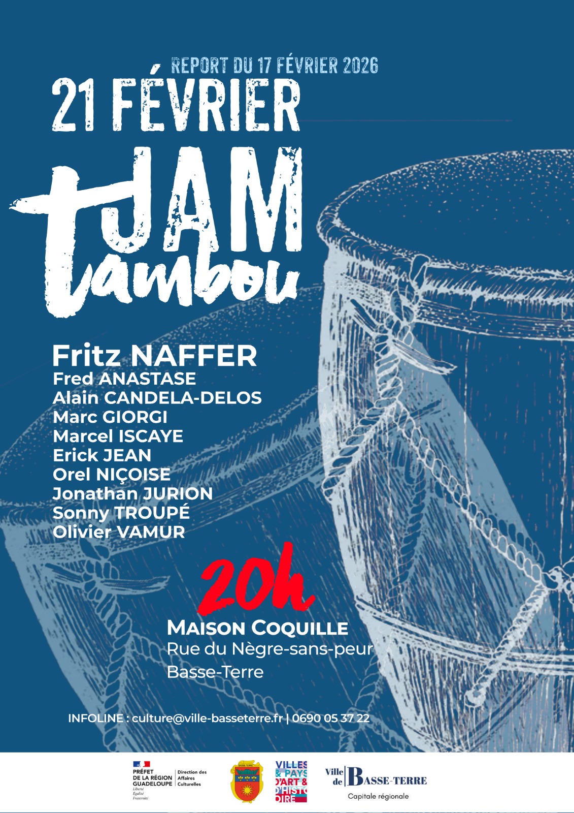 21 février – Tjam Tambou